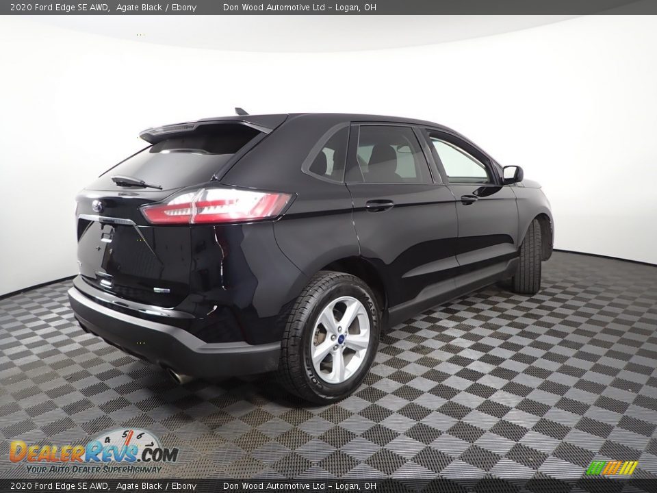 2020 Ford Edge SE AWD Agate Black / Ebony Photo #11