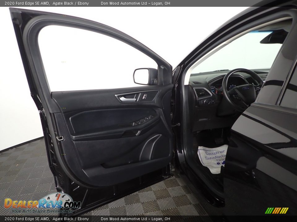 2020 Ford Edge SE AWD Agate Black / Ebony Photo #12