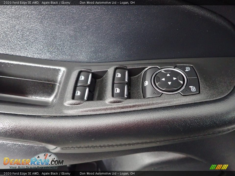 2020 Ford Edge SE AWD Agate Black / Ebony Photo #13