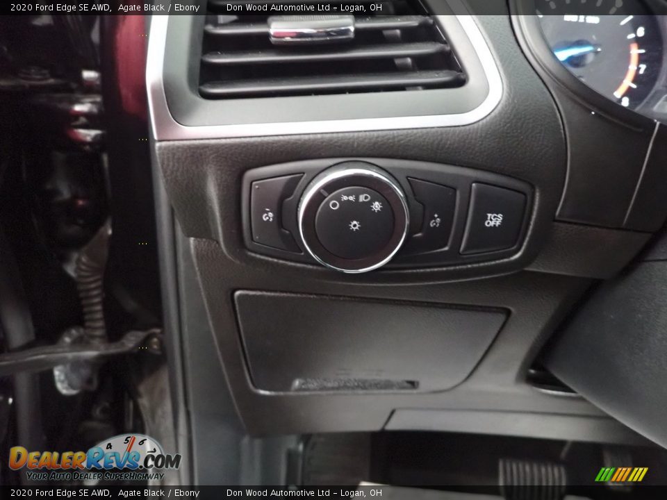 2020 Ford Edge SE AWD Agate Black / Ebony Photo #16