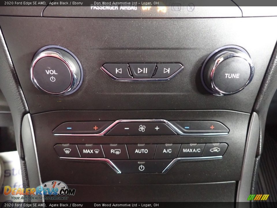 2020 Ford Edge SE AWD Agate Black / Ebony Photo #20