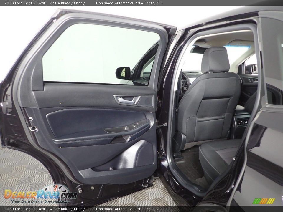2020 Ford Edge SE AWD Agate Black / Ebony Photo #23