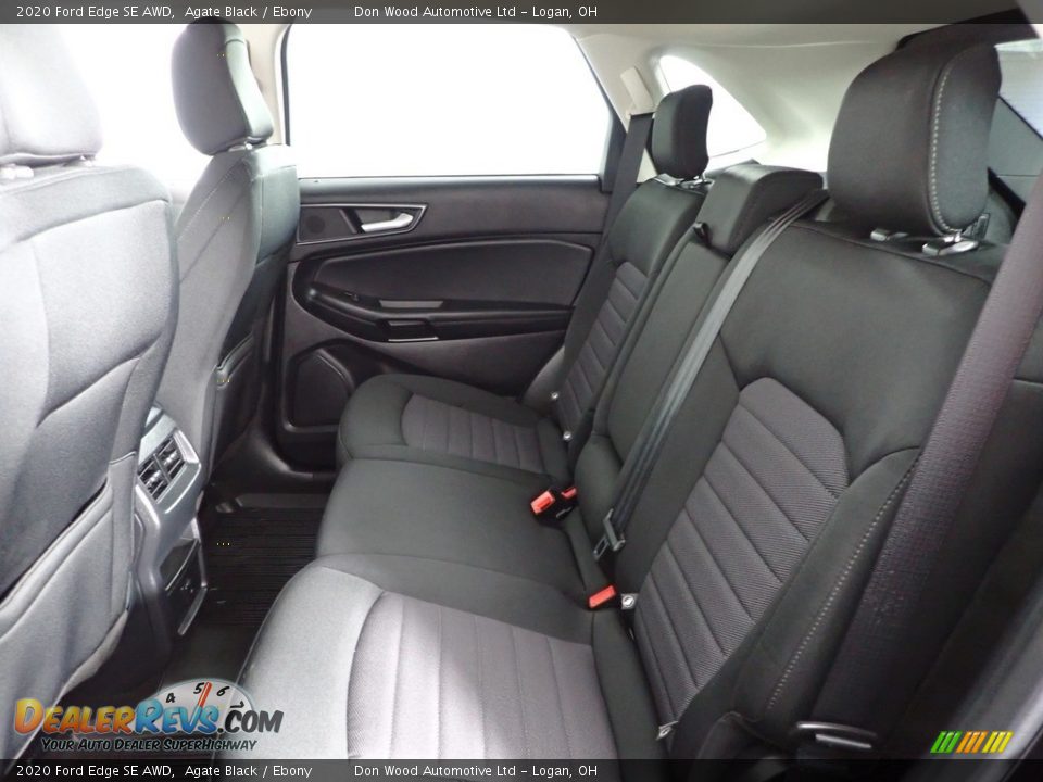 2020 Ford Edge SE AWD Agate Black / Ebony Photo #24