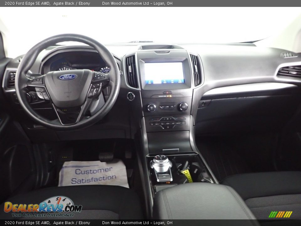2020 Ford Edge SE AWD Agate Black / Ebony Photo #25