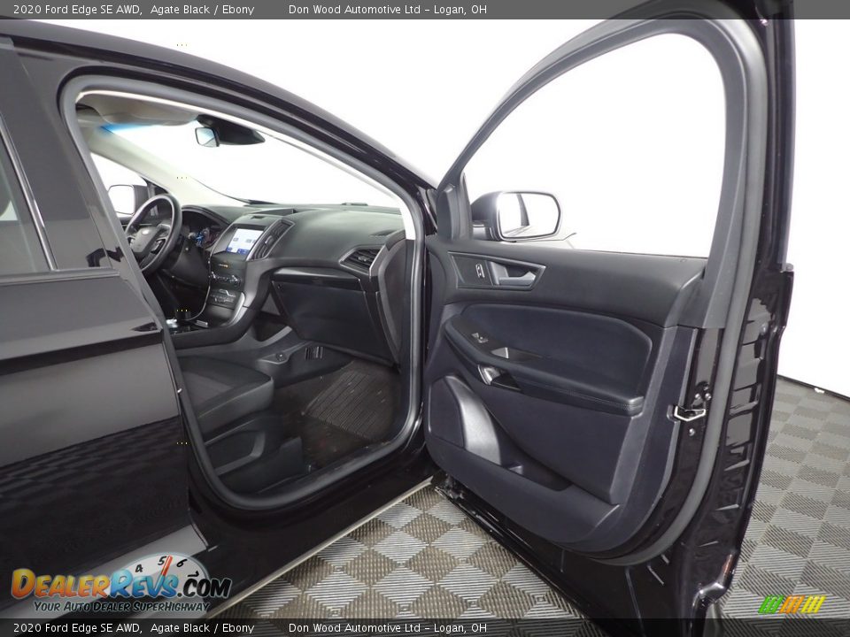 2020 Ford Edge SE AWD Agate Black / Ebony Photo #26