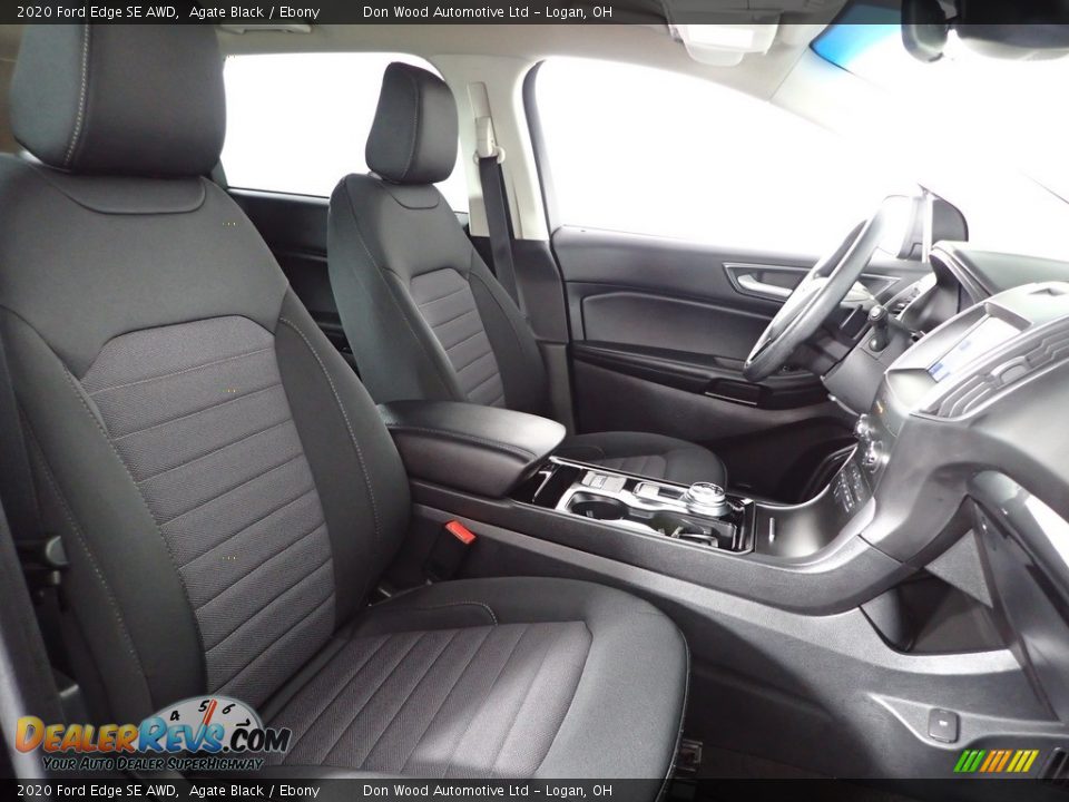 2020 Ford Edge SE AWD Agate Black / Ebony Photo #27