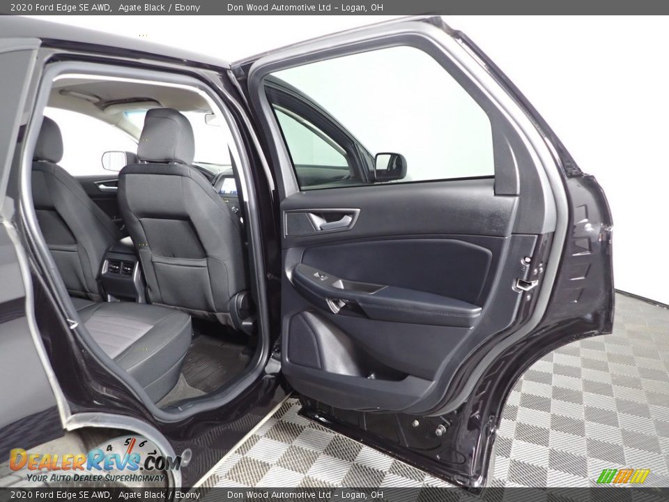 2020 Ford Edge SE AWD Agate Black / Ebony Photo #28