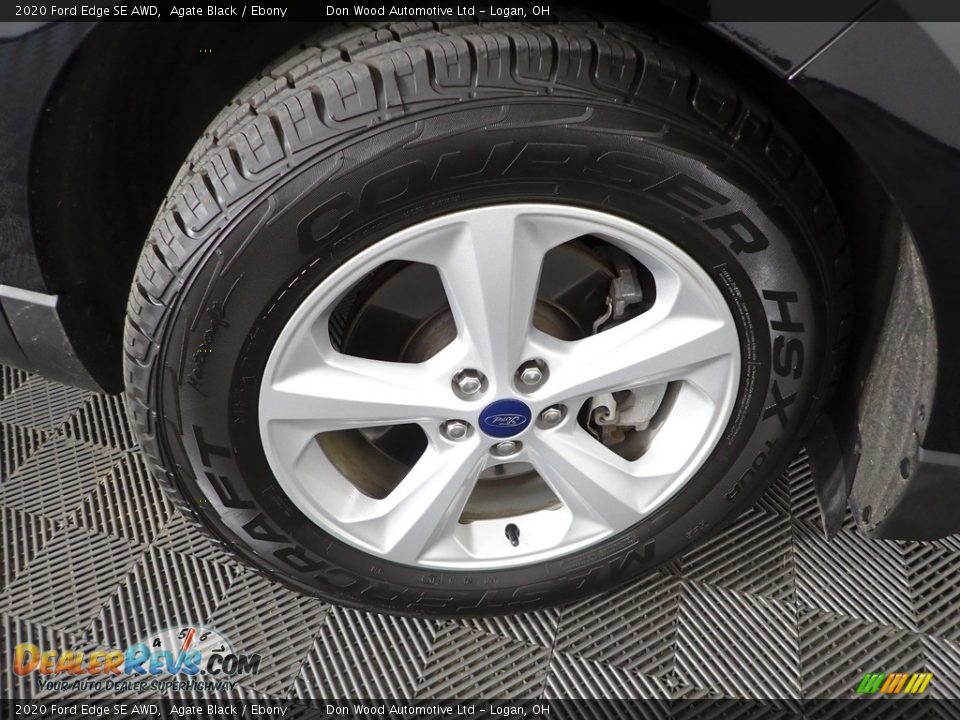 2020 Ford Edge SE AWD Agate Black / Ebony Photo #30