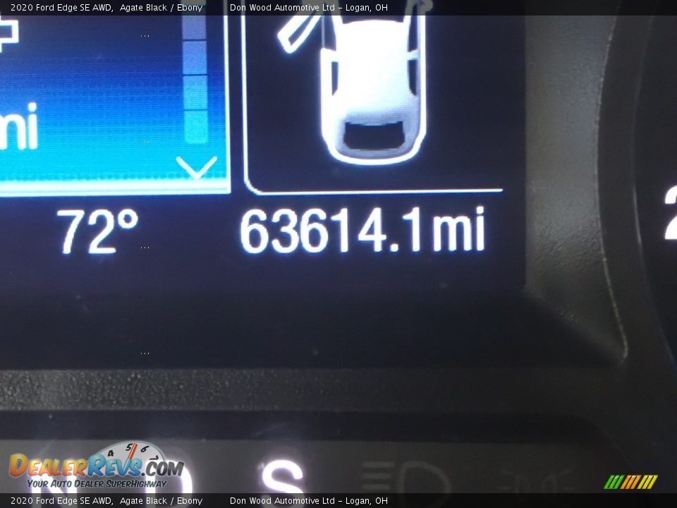 2020 Ford Edge SE AWD Agate Black / Ebony Photo #31
