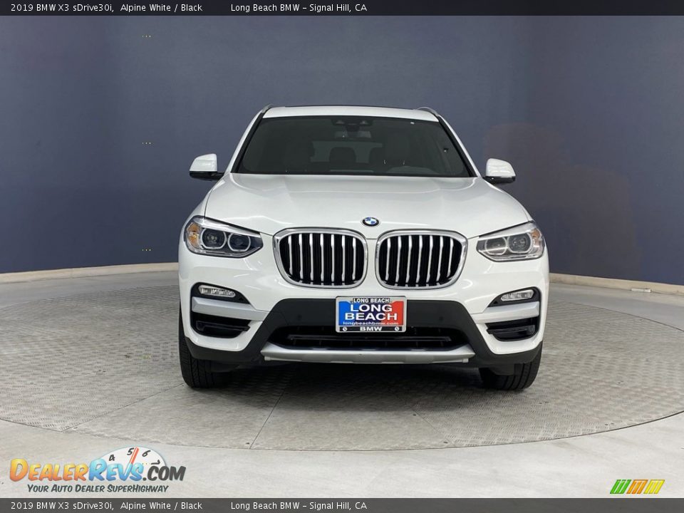 2019 BMW X3 sDrive30i Alpine White / Black Photo #2