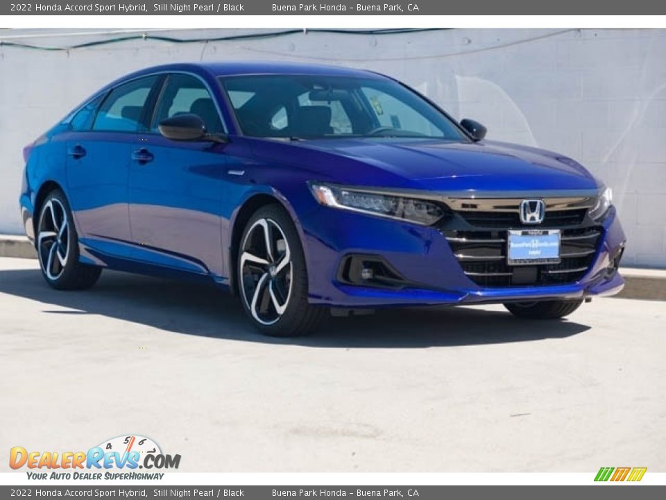 Front 3/4 View of 2022 Honda Accord Sport Hybrid Photo #1