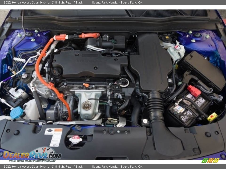 2022 Honda Accord Sport Hybrid 2.0 Liter DOHC 16-Valve VTC 4 Cylinder Gasoline/Electric Hybrid Engine Photo #9
