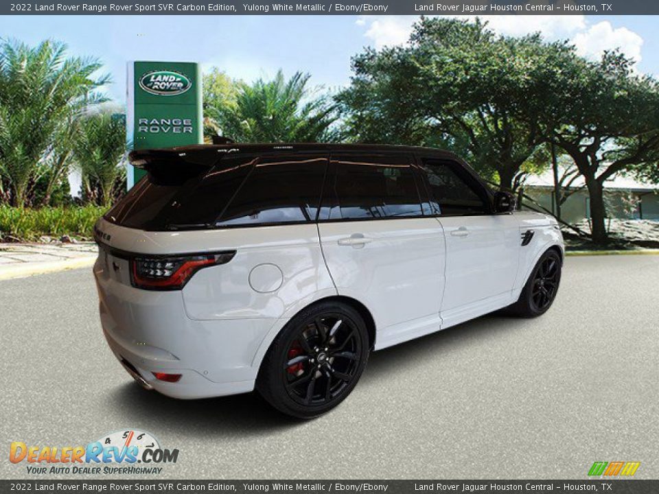 2022 Land Rover Range Rover Sport SVR Carbon Edition Yulong White Metallic / Ebony/Ebony Photo #2