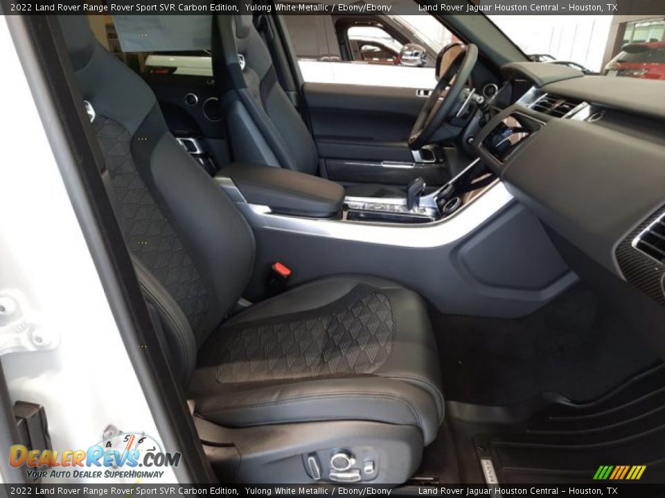 Ebony/Ebony Interior - 2022 Land Rover Range Rover Sport SVR Carbon Edition Photo #3