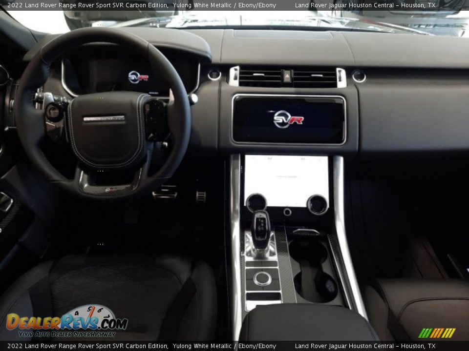 Dashboard of 2022 Land Rover Range Rover Sport SVR Carbon Edition Photo #4