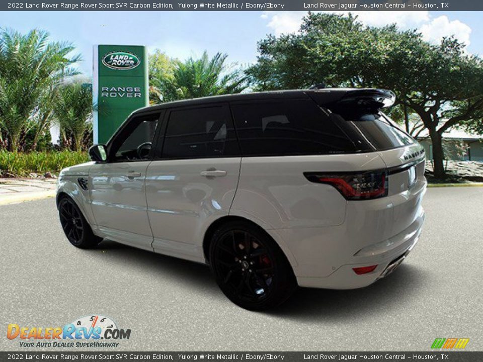 2022 Land Rover Range Rover Sport SVR Carbon Edition Yulong White Metallic / Ebony/Ebony Photo #10