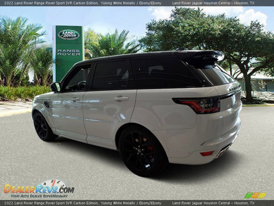 2022 Land Rover Range Rover Sport SVR Carbon Edition Yulong White Metallic / Ebony/Ebony Photo #10