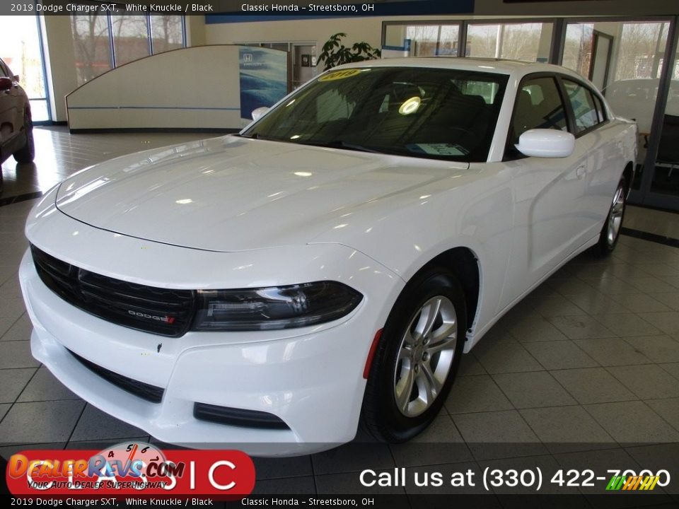 2019 Dodge Charger SXT White Knuckle / Black Photo #1