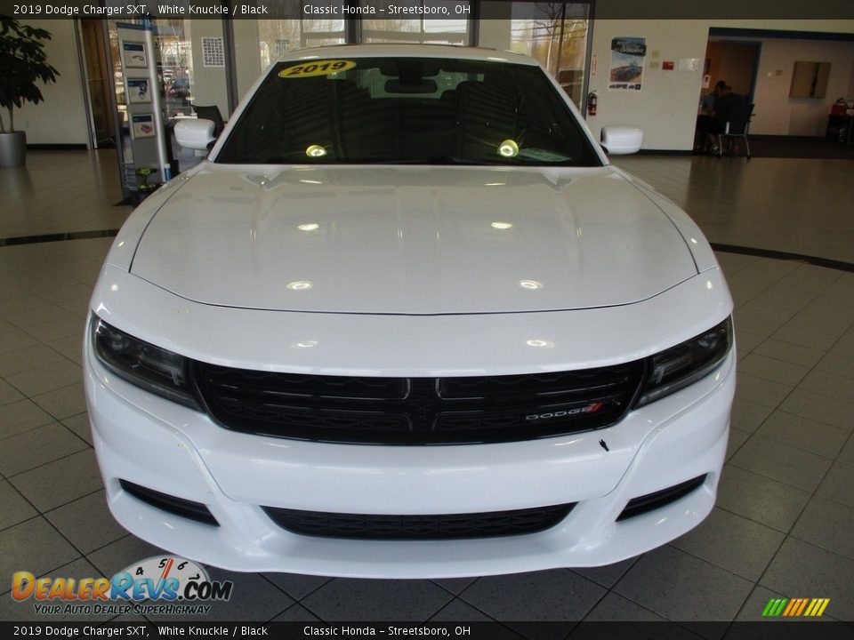 2019 Dodge Charger SXT White Knuckle / Black Photo #2