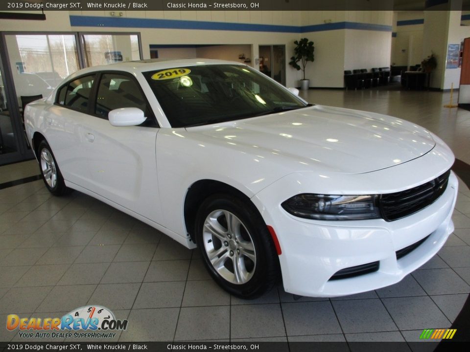 2019 Dodge Charger SXT White Knuckle / Black Photo #3