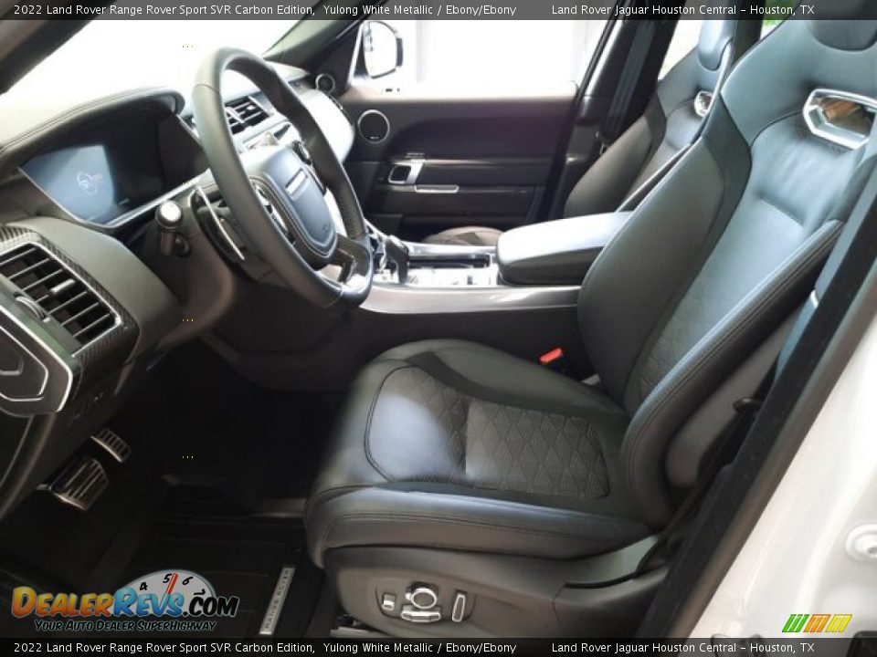 Ebony/Ebony Interior - 2022 Land Rover Range Rover Sport SVR Carbon Edition Photo #15