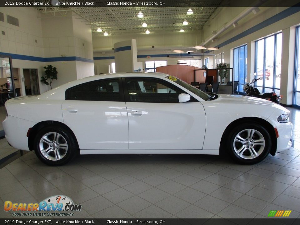 2019 Dodge Charger SXT White Knuckle / Black Photo #4