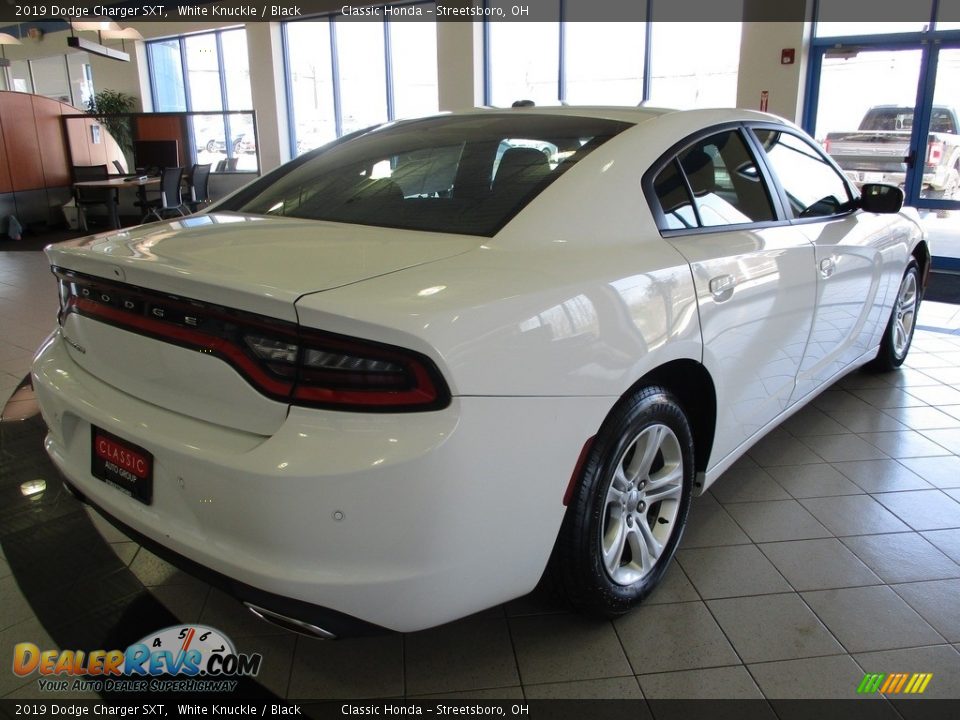 2019 Dodge Charger SXT White Knuckle / Black Photo #7
