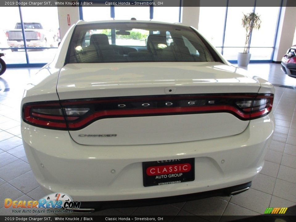 2019 Dodge Charger SXT White Knuckle / Black Photo #8