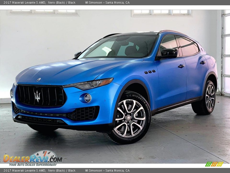 2017 Maserati Levante S AWD Nero (Black) / Black Photo #12