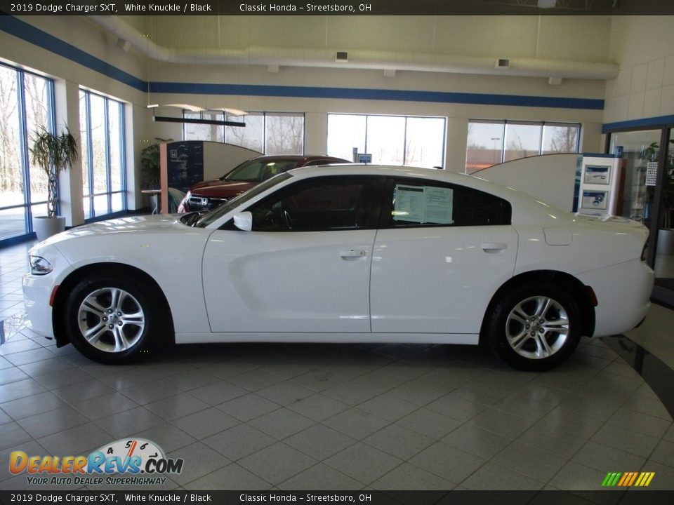 2019 Dodge Charger SXT White Knuckle / Black Photo #10