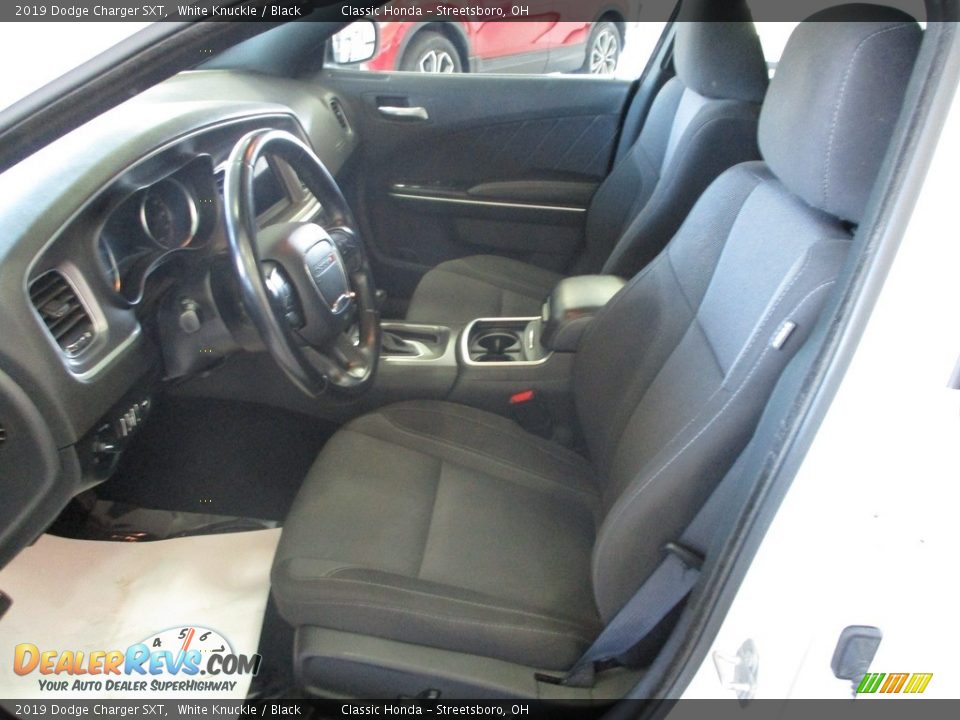 2019 Dodge Charger SXT White Knuckle / Black Photo #28