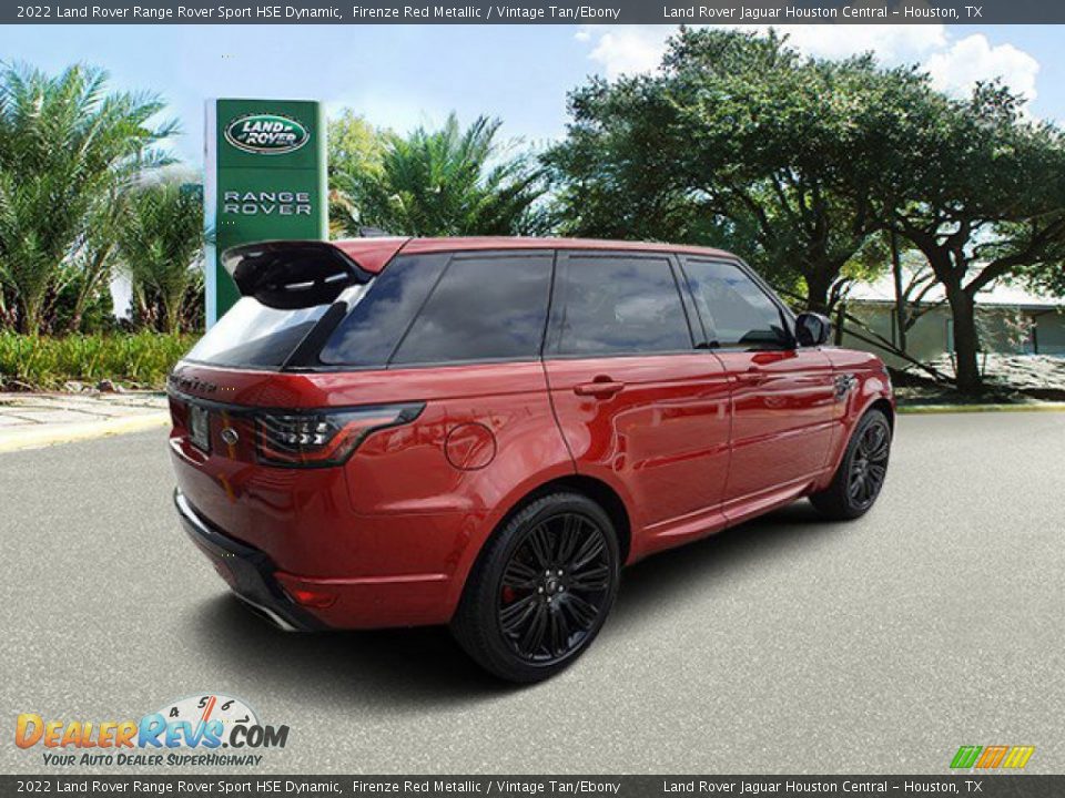 2022 Land Rover Range Rover Sport HSE Dynamic Firenze Red Metallic / Vintage Tan/Ebony Photo #2