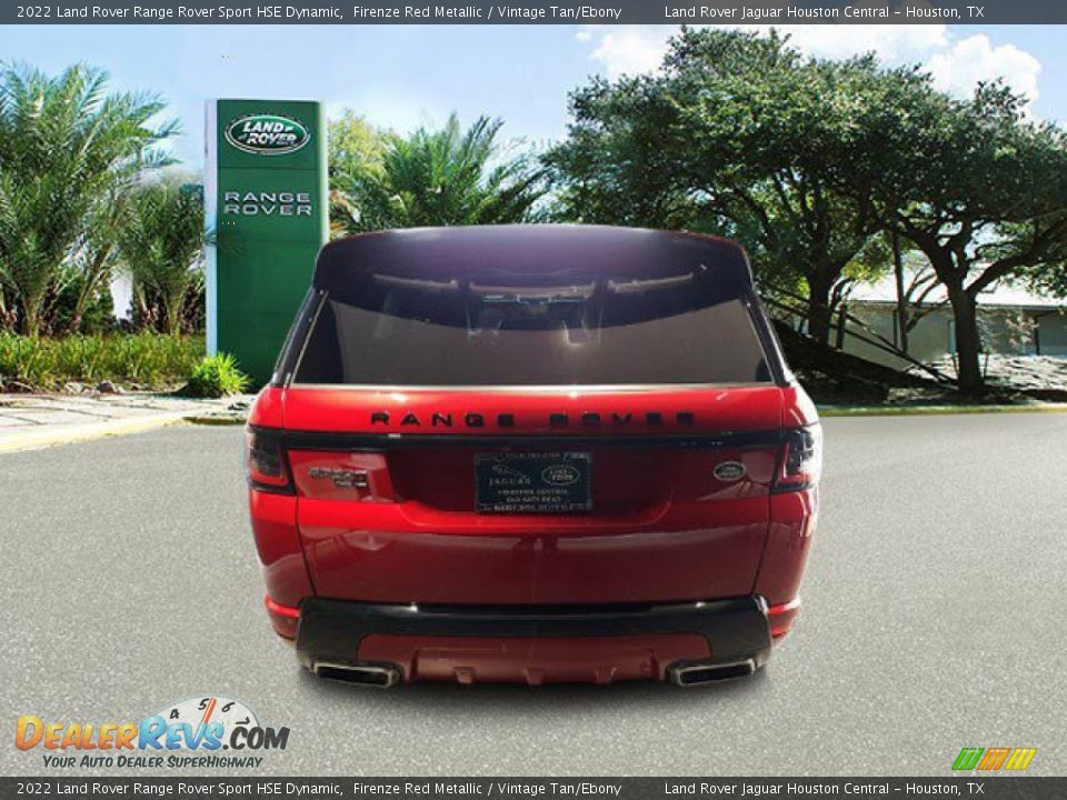 2022 Land Rover Range Rover Sport HSE Dynamic Firenze Red Metallic / Vintage Tan/Ebony Photo #7