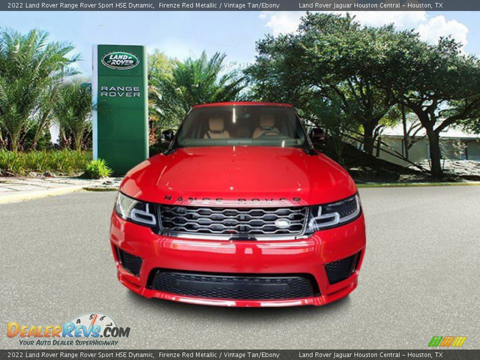 2022 Land Rover Range Rover Sport HSE Dynamic Firenze Red Metallic / Vintage Tan/Ebony Photo #8