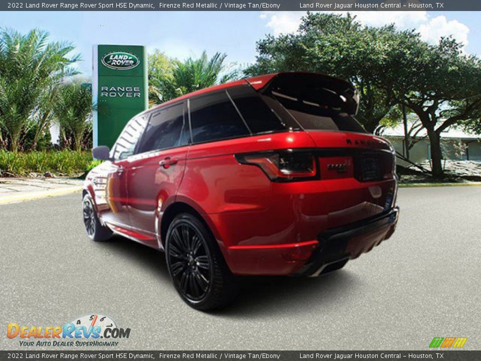 2022 Land Rover Range Rover Sport HSE Dynamic Firenze Red Metallic / Vintage Tan/Ebony Photo #10