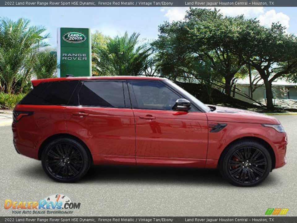 2022 Land Rover Range Rover Sport HSE Dynamic Firenze Red Metallic / Vintage Tan/Ebony Photo #11