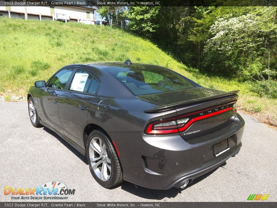 2022 Dodge Charger R/T Granite Pearl / Black Photo #8