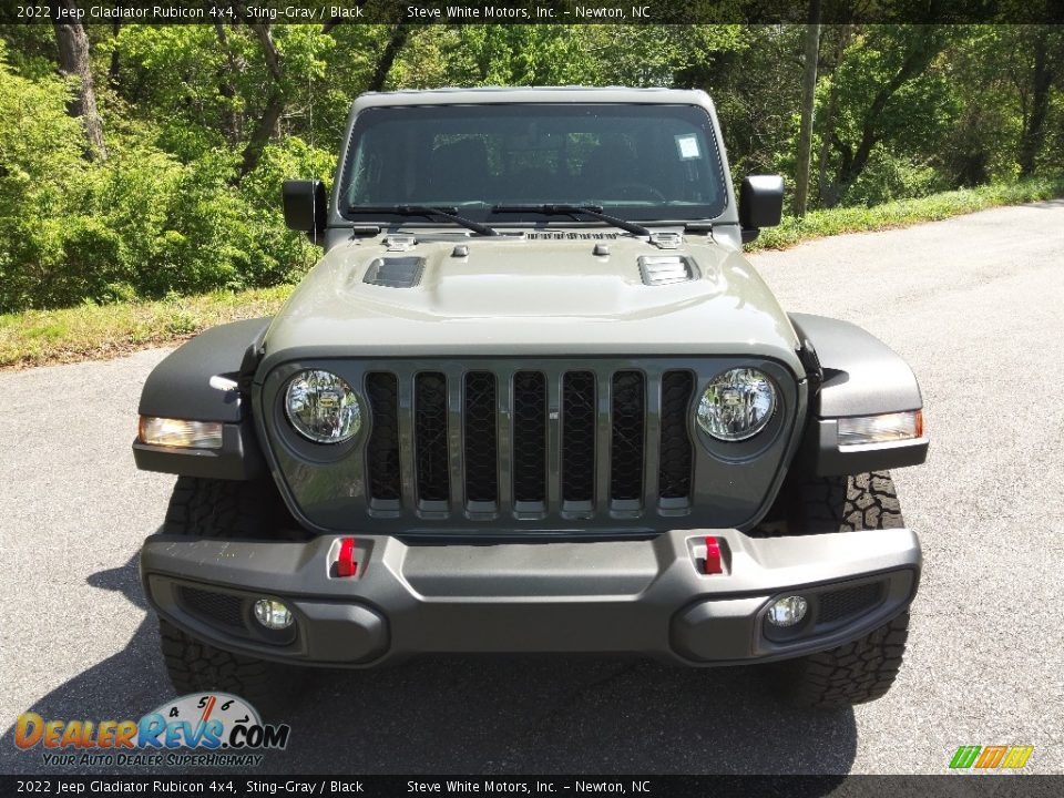 2022 Jeep Gladiator Rubicon 4x4 Sting-Gray / Black Photo #3