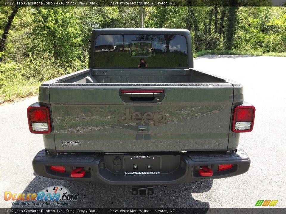 2022 Jeep Gladiator Rubicon 4x4 Sting-Gray / Black Photo #7