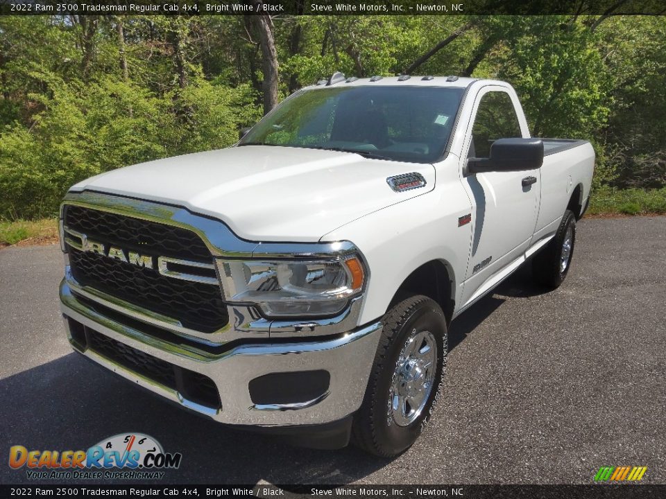 2022 Ram 2500 Tradesman Regular Cab 4x4 Bright White / Black Photo #2