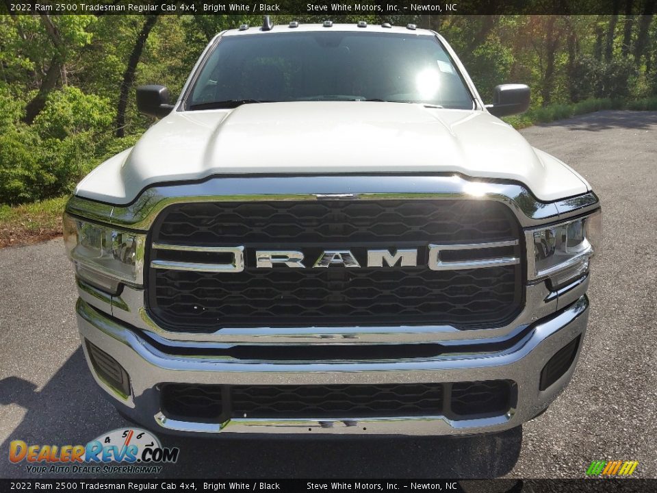 2022 Ram 2500 Tradesman Regular Cab 4x4 Bright White / Black Photo #3