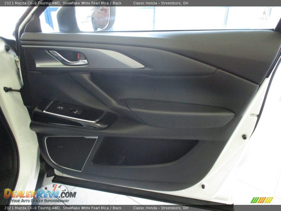 2021 Mazda CX-9 Touring AWD Snowflake White Pearl Mica / Black Photo #14