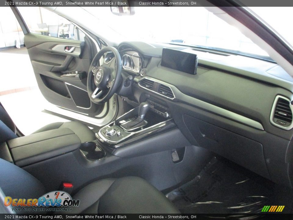 2021 Mazda CX-9 Touring AWD Snowflake White Pearl Mica / Black Photo #15