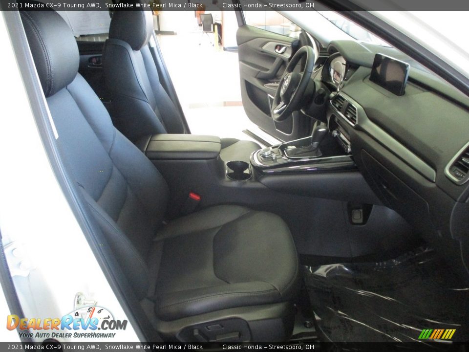 2021 Mazda CX-9 Touring AWD Snowflake White Pearl Mica / Black Photo #16