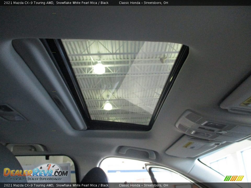 2021 Mazda CX-9 Touring AWD Snowflake White Pearl Mica / Black Photo #17