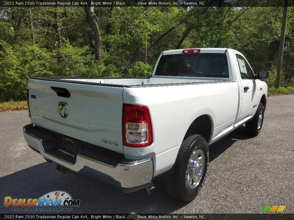 2022 Ram 2500 Tradesman Regular Cab 4x4 Bright White / Black Photo #6