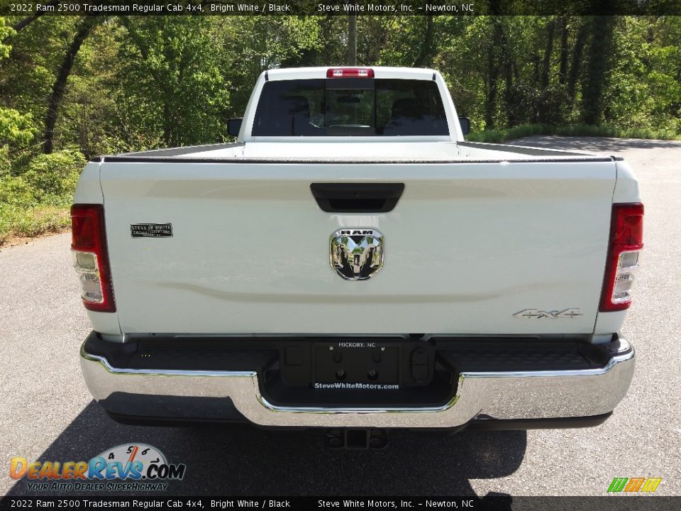 2022 Ram 2500 Tradesman Regular Cab 4x4 Bright White / Black Photo #7