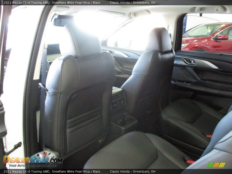 2021 Mazda CX-9 Touring AWD Snowflake White Pearl Mica / Black Photo #24