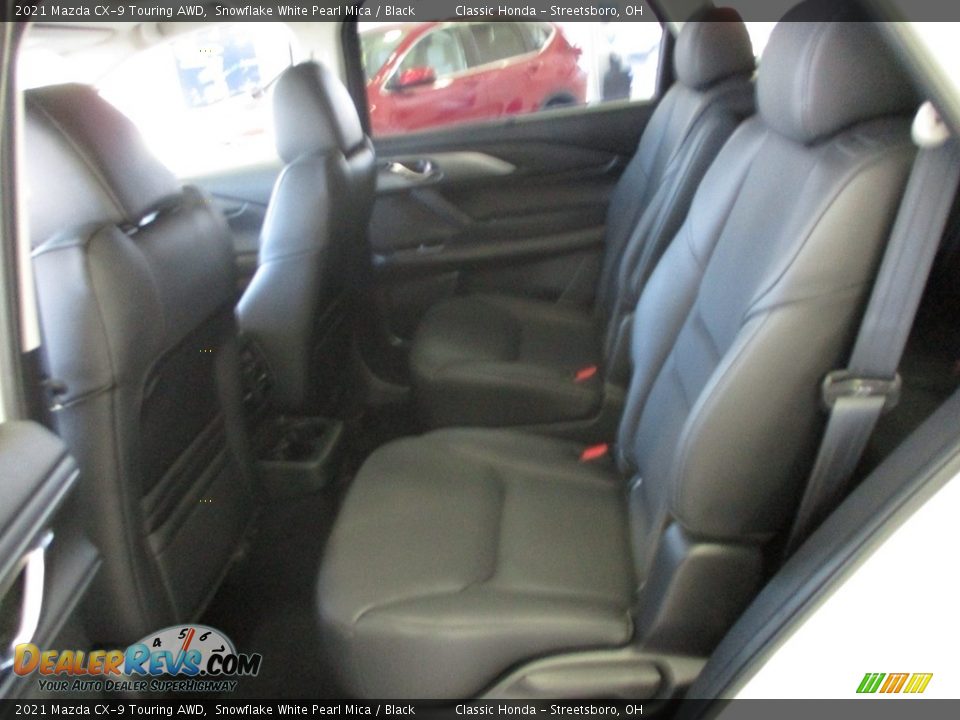 2021 Mazda CX-9 Touring AWD Snowflake White Pearl Mica / Black Photo #25
