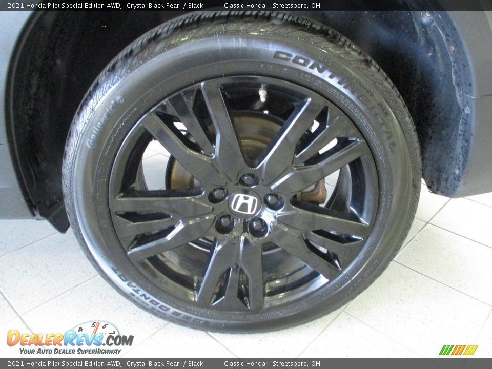 2021 Honda Pilot Special Edition AWD Crystal Black Pearl / Black Photo #11